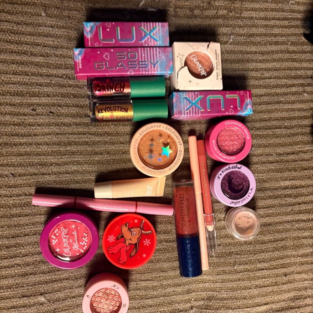Lux Lip Gloss Set - Pink and Purple